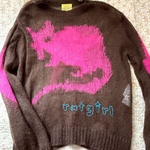 Heaven by Marc jacobs super charged ratgirl sweater